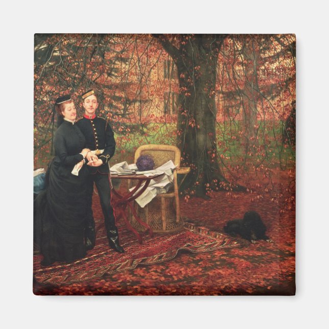 James Tissot | Empress Eugenie & Eugene-Louis Napo Magnet (Framsidan)