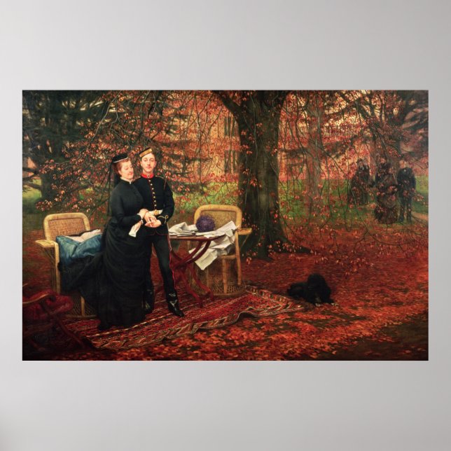 James Tissot | Empress Eugenie & Eugene-Louis Napo Poster (Framsidan)