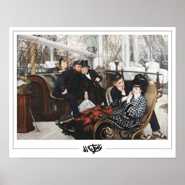 James Tissot finkonst #445 Poster (Framsidan)