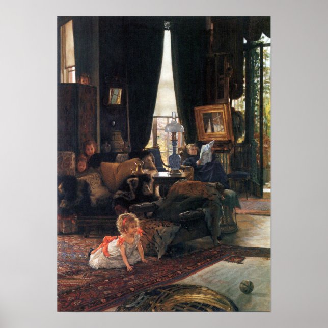 James Tissot - Göm-and-search Poster (Framsidan)