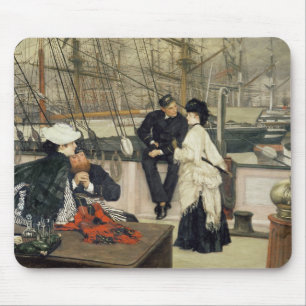 James Tissot   kaptenen och kompisen, 1873 Musmatta