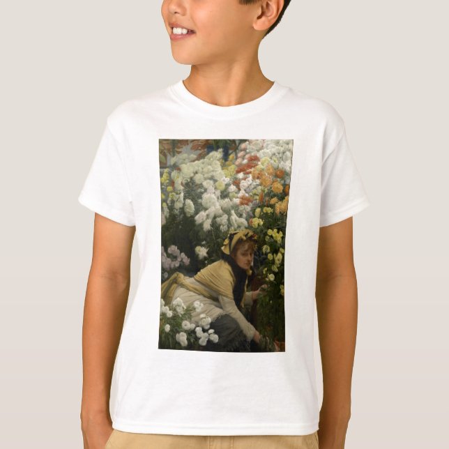 James Tissot Krysantemum Tee Shirt (Framsida)