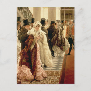 James Tissot Kvinna i Mode, 1883-5 Vykort