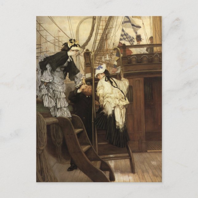 James Tissot-måleri Vykort (Framsida)