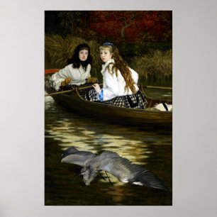 James Tissot på Thames, A Heron Poster
