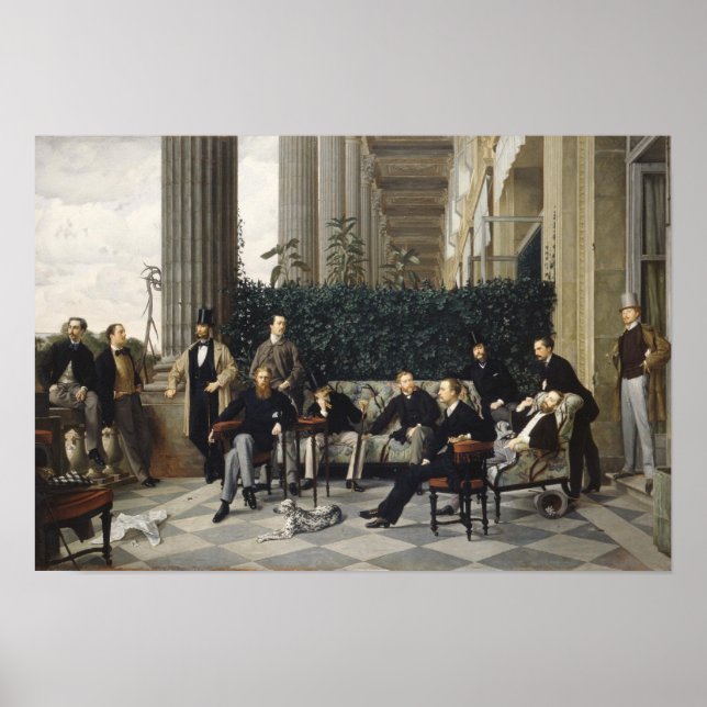 James Tissot Painting Poster (Framsidan)