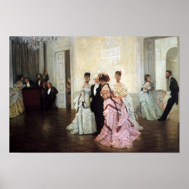 James Tissot Painting Poster (Framsidan)