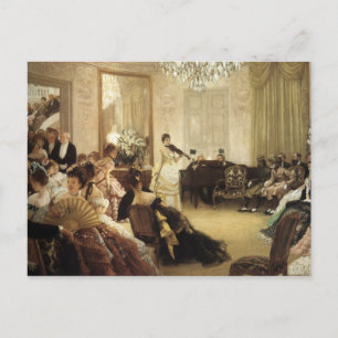 James Tissot Painting Vykort