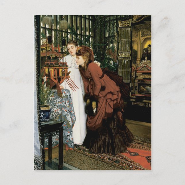 James Tissot Painting Vykort (Framsida)