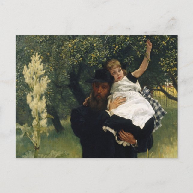 James Tissot Pappa CC0016 vykort (Framsida)