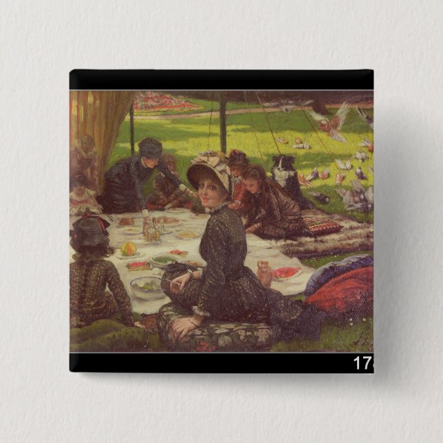 James Tissot | picknicken, c.1881-2 Knapp (Framsida)