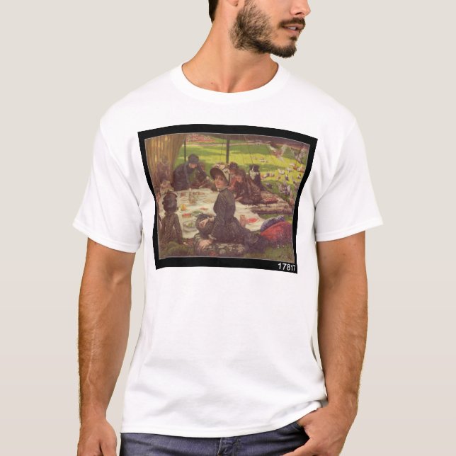 James Tissot | picknicken, c.1881-2 T-shirt (Framsida)