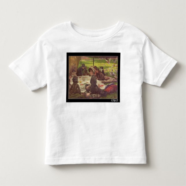 James Tissot | picknicken, c.1881-2 Tee (Framsida)