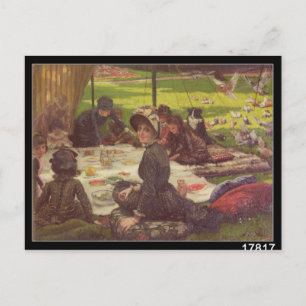 James Tissot Picnic, c.1881-2 Vykort