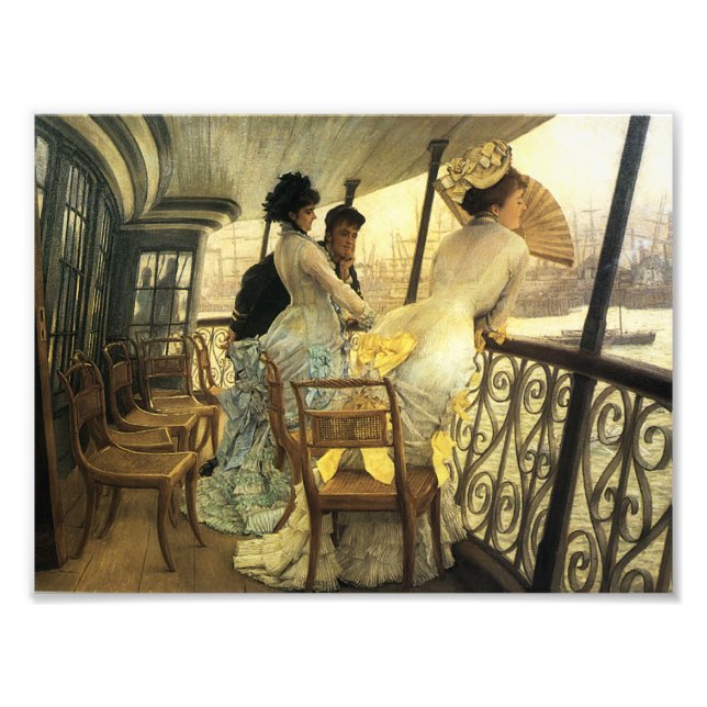 James Tissot Portsmouth Print Fototryck (Framsidan)