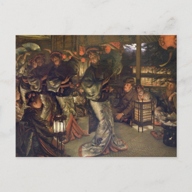 James Tissot | Prodigal Son i ett utländskt land, Vykort (Framsida)