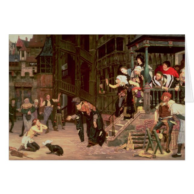 James Tissot | returen av den Prodigal sonen, 186 Hälsningskort (Framsidan Horizontal)