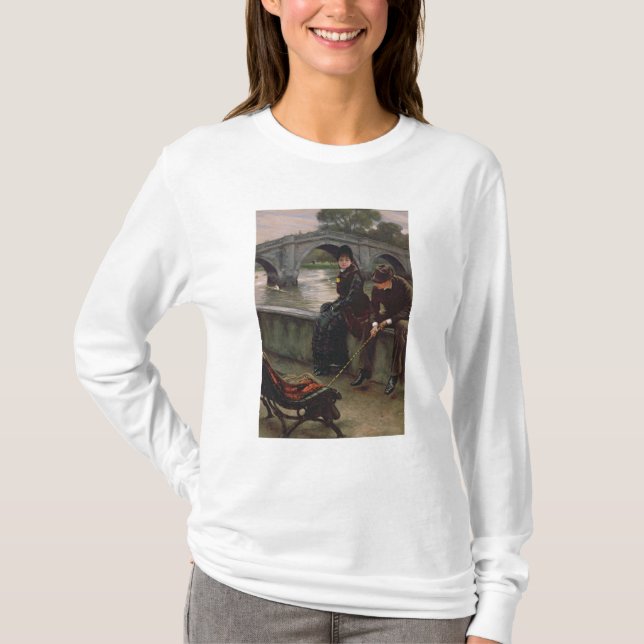 James Tissot | Richmond överbryggar, c.1878 Tee Shirt (Framsida)