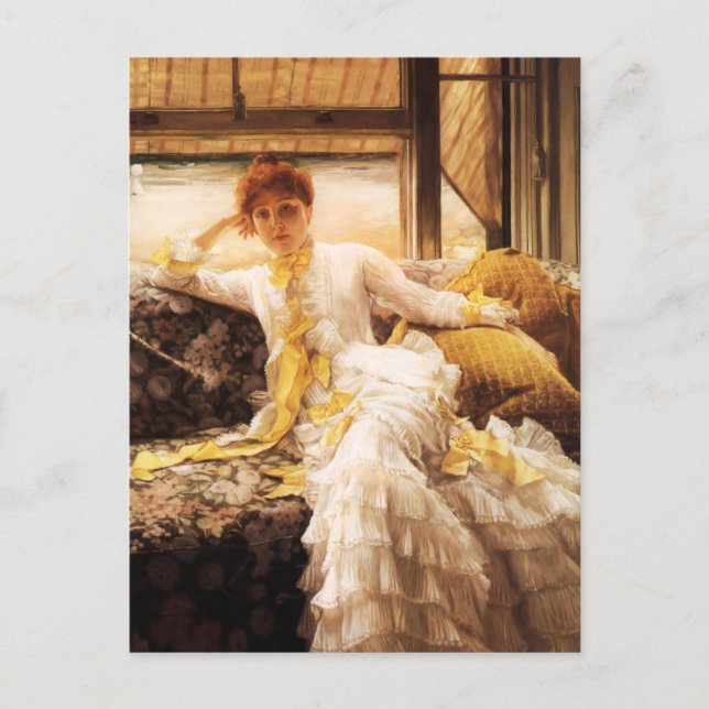 James Tissot Seaside vykort (Framsida)