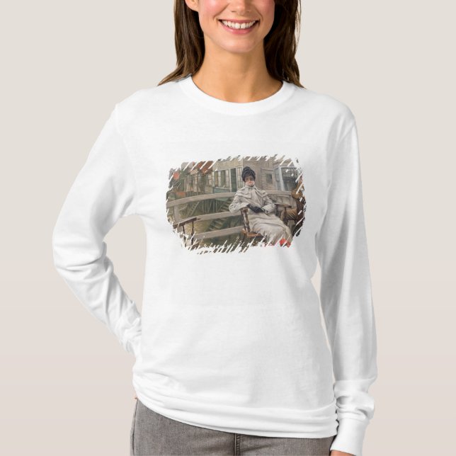 James Tissot | som väntar färjan, c.1878 Tee Shirt (Framsida)