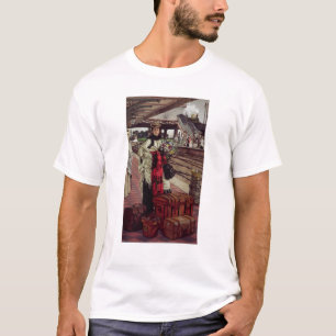 James Tissot som väntar på stationen T Shirt