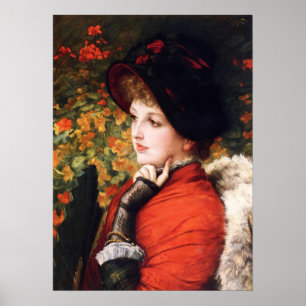 James Tissot typ av skönhetaffischen Poster
