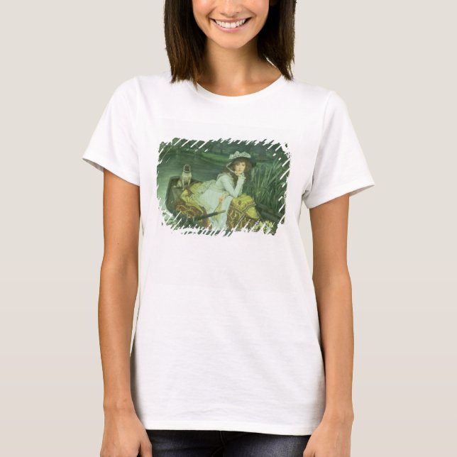 James Tissot | ung kvinna i ett fartyg eller T-shirt (Framsida)