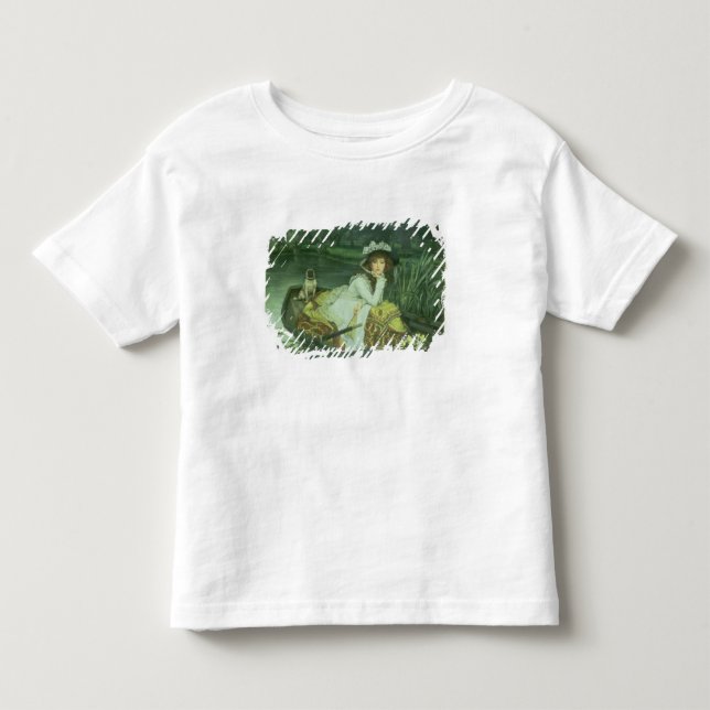 James Tissot | Unga kvinnor i en båt eller reflekt T-shirt (Framsida)