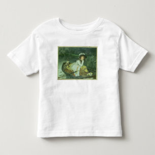 James Tissot Unga kvinnor i en båt eller reflekt Tee Shirt
