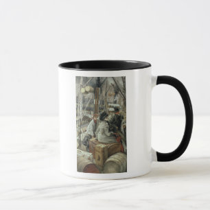 James Tissot vid vatten, c.1881-2 Mugg