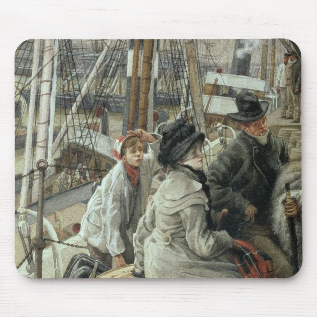 James Tissot | vid vatten, c.1881-2 Musmatta (Framsidan)