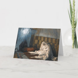 James Tissots "Annunciation" Advent/jul Helgkort