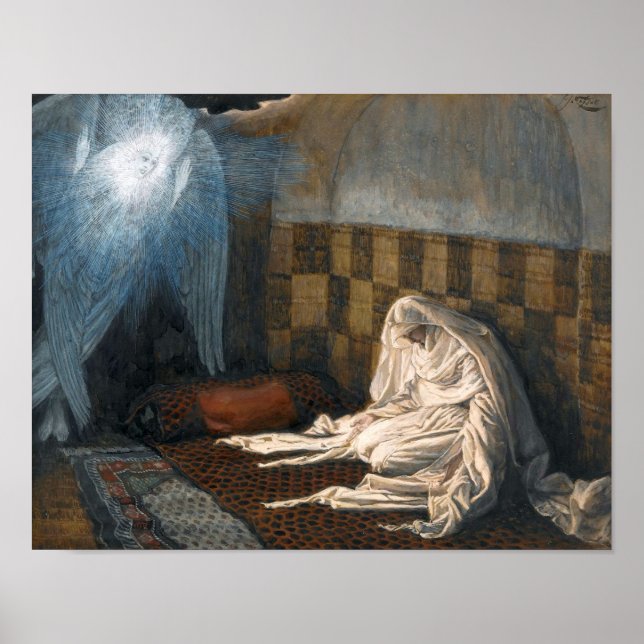 James Tissots "Annunciation" Poster (Framsidan)