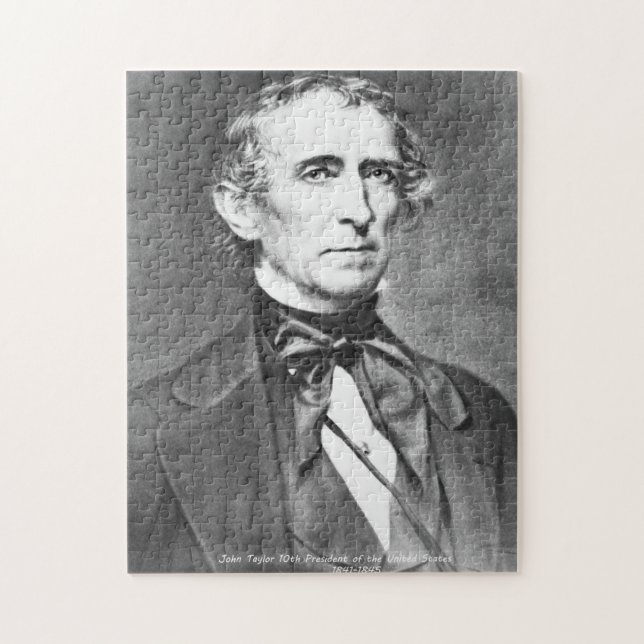 James Tyler 10:e presidenten av Amerika. Pussel (Vertikal)