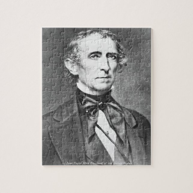 James Tyler 10:e presidenten av Amerika. Pussel (Vertikal)