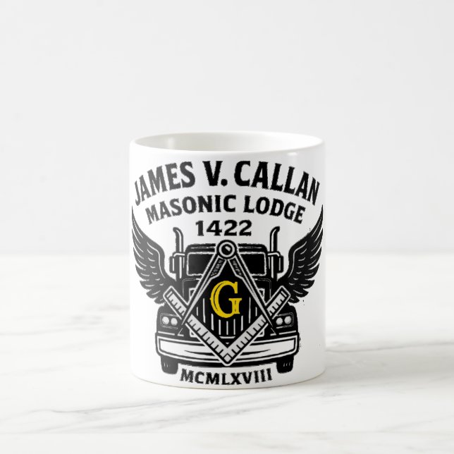 James V. Callan Lodge #1422 Coffee Mugg (Center)