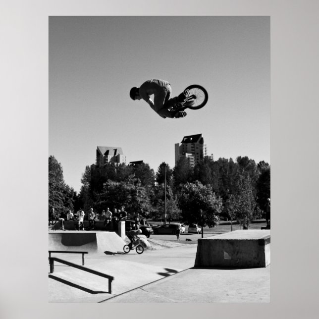 James Van De Kamp BMX Bord Poster (Framsidan)
