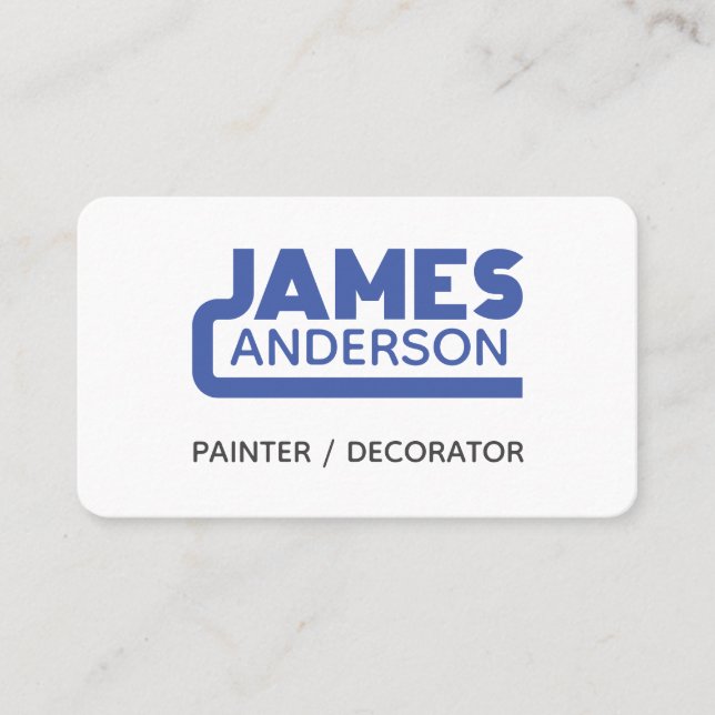 James Visitkort (Framsida)