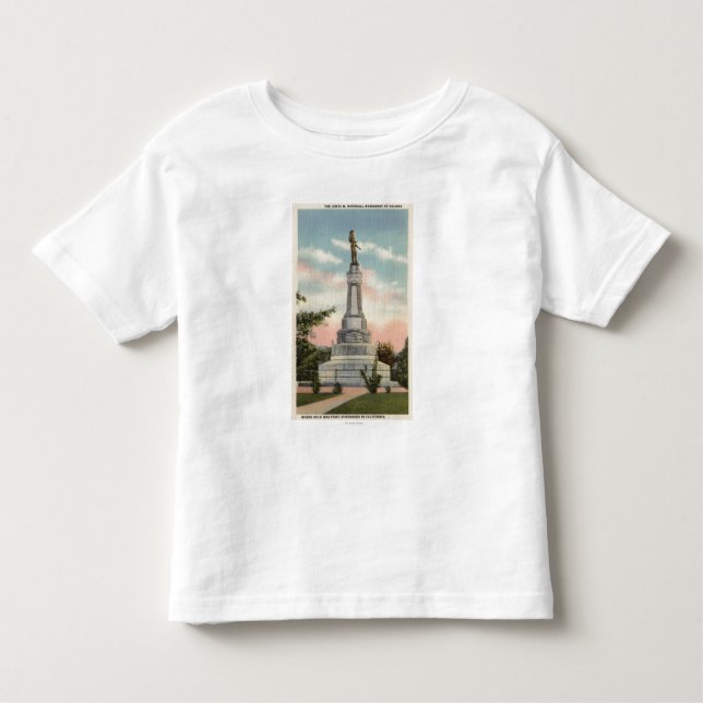 James W. Marshall Monument beskådar nr. 1 T Shirt (Framsida)