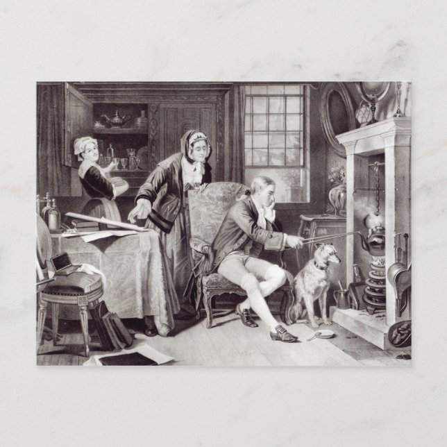 James Watt Pllay med Steam Vykort (Framsida)