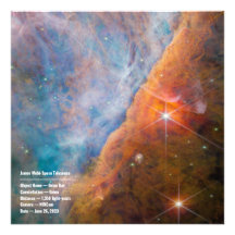 James Webb Orion Constellation Pub (NIRCam Image)