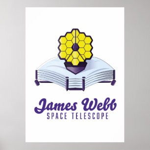 James Webb-rymdteleskopet. Affisch