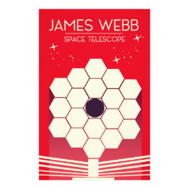 james webb-rymdteleskopet, fototryck