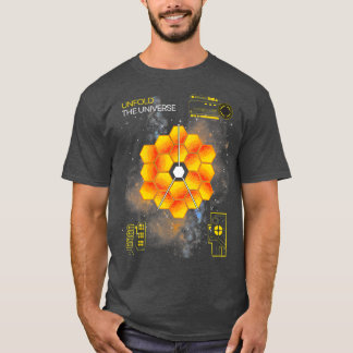 James Webb Space elescope Art JWS Unfold the Unive T Shirt