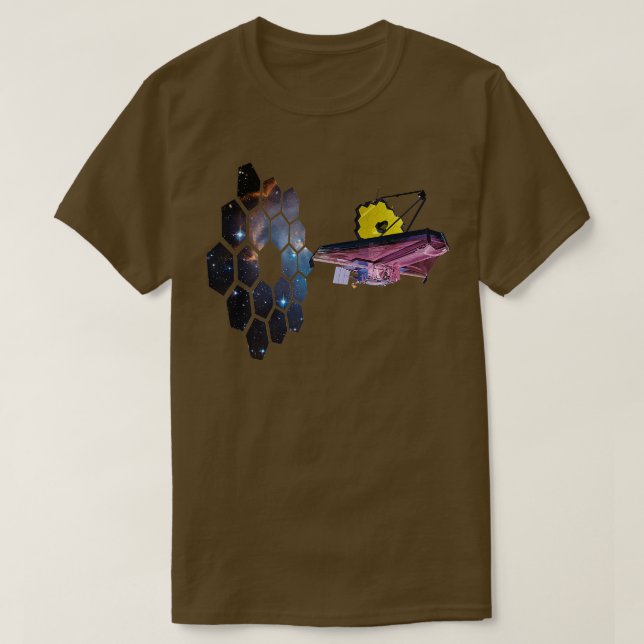 James Webb Space elescope JWS T Shirt (Design framsida)