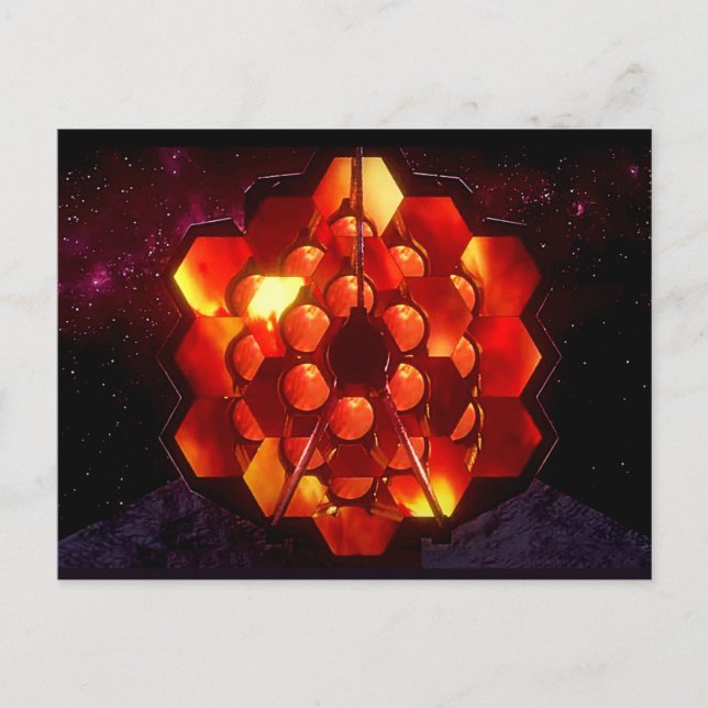 James Webb Space Telescope 2021 Minnesmärke Vykort (Framsida)