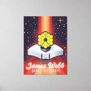 James Webb Space Telescope. Canvastryck
