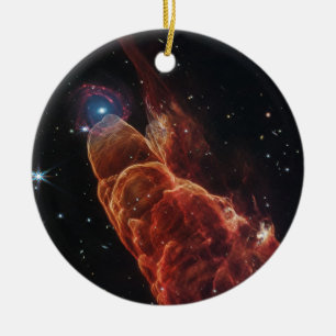 James Webb Space Telescope Cosmic Tornado Julgransprydnad Keramik