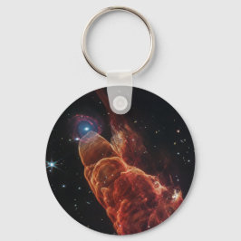 James Webb Space Telescope Cosmic Tornado Nyckelring
