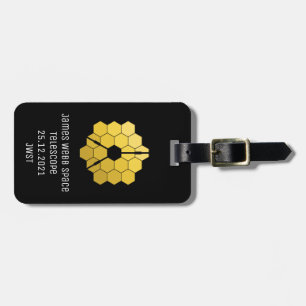 James Webb Space Telescope Golden Spegel (JWST) Bagagebricka